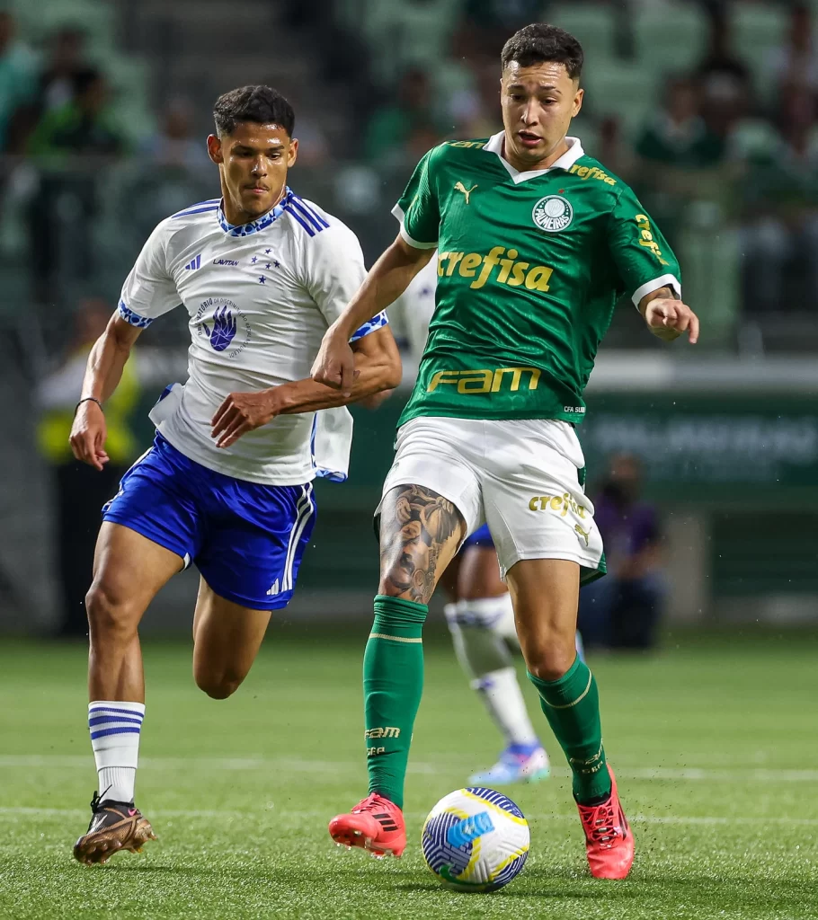 Thalys, jogador do Palmeiras sub-20. Foto: Fabio Menotti/Palmeiras