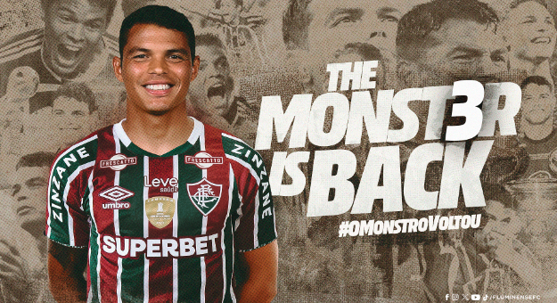 Anúncio do retorno de Thiago Silva ao Fluminense