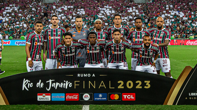 Time do Fluminense perfilado