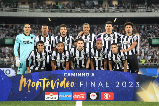 Time do Botafogo perfilado