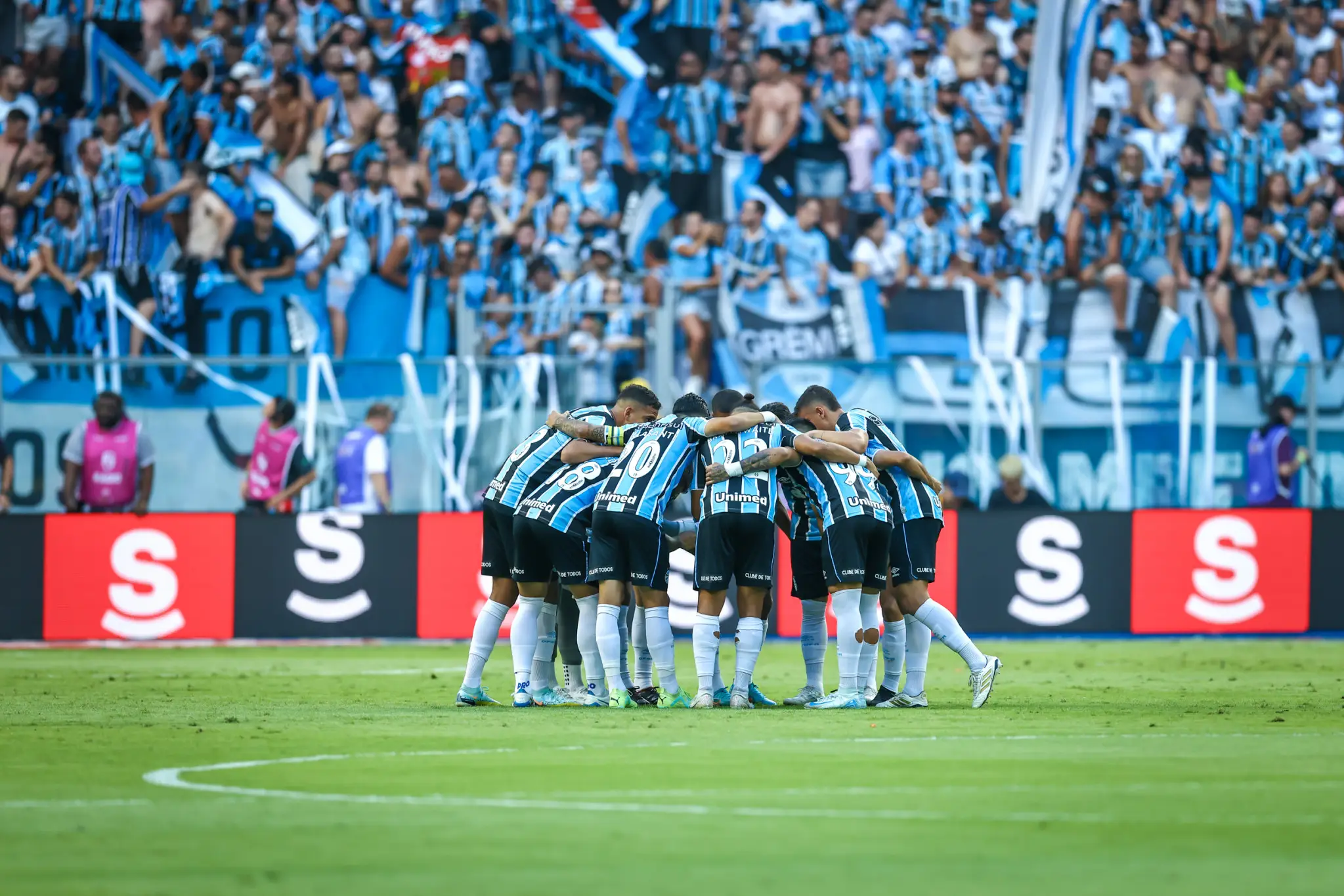 Time do Grêmio na Arena