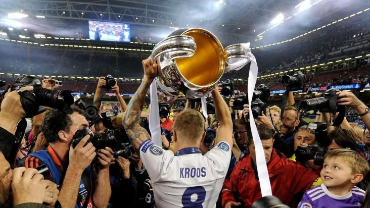 Toni Kroos está no Real Madrid desde 2014, conquistou 22 títulos e disputou 463 jogos. Crédito: Reprodução/Instagram