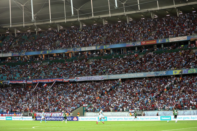 Torcida do Bahia na Arena Fonte Nova