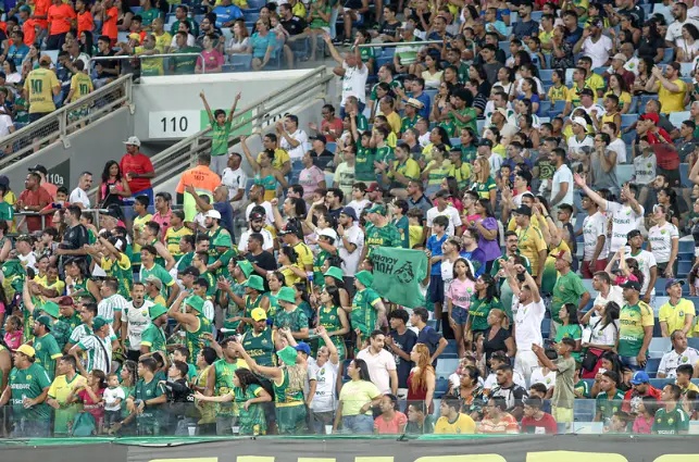 Torcida do Cuiabá na Arena Pantanal