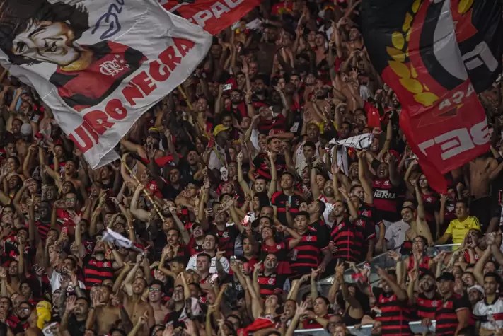 Torcida do Flamengo no Maracanã