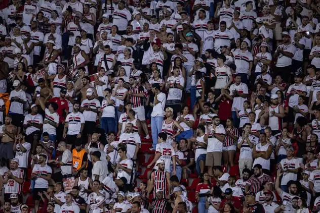 Torcida do São Paulo no Morumbis