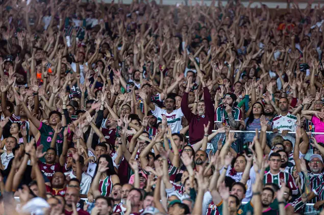 Torcida do Fluminense no Maracanã