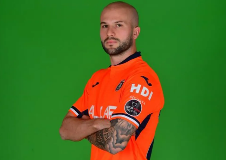 João Figueiredo foi transferido do Gaziantep para o Basaksehir, após o terremoto na Turquia. Foto: Reprodução/Istambul Basaksehir