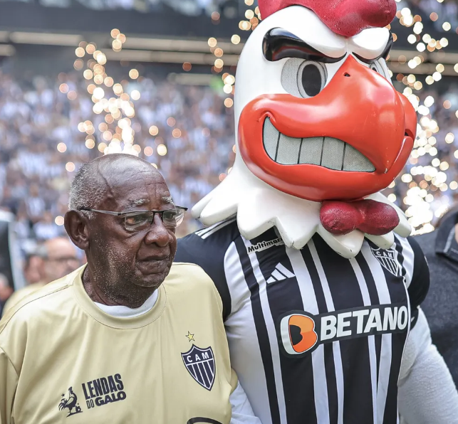 Ubaldo, ídolo do Atlético-MG