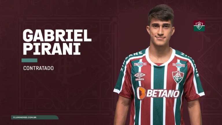 Regularizado no BID da CBF, Gabriel Pirani fica à disposição de Fernando Diniz para estrear no Fluminense