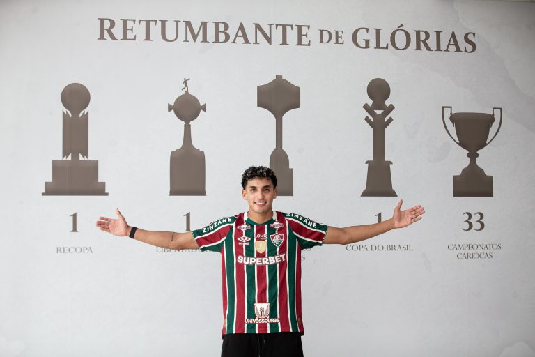 Gabriel Fuentes chegou ao Fluminense