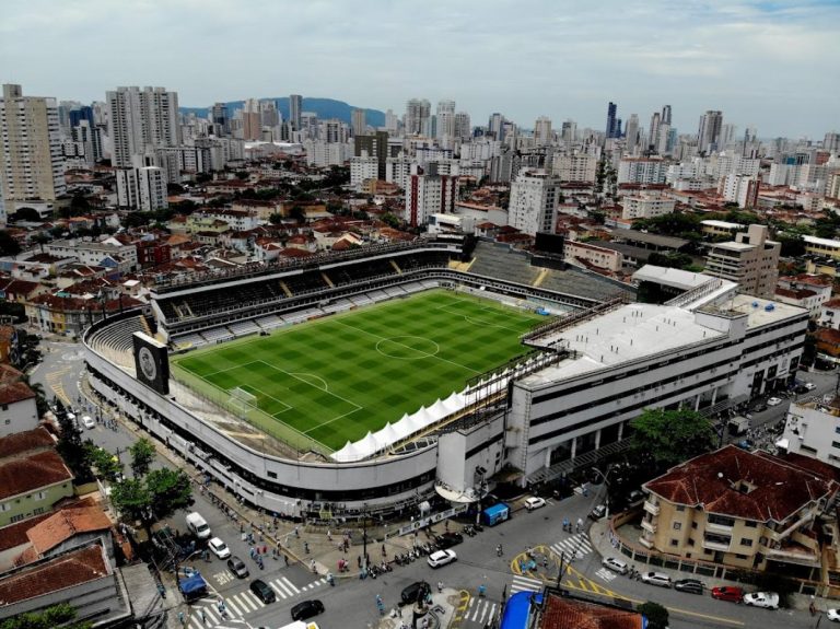 Vila Belmiro, em Santos