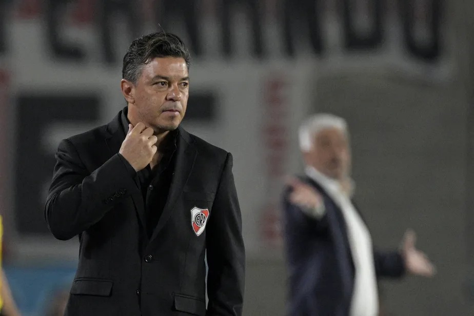 Marcelo Gallardo, ex-River Plate - Foto: Divulgação / AFP