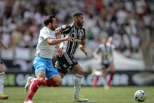 Hulk e Yago Felipe em Atlético-MG x Bahia