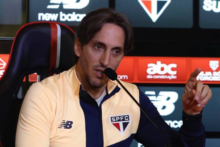 Luis Zubeldía, técnico do São Paulo