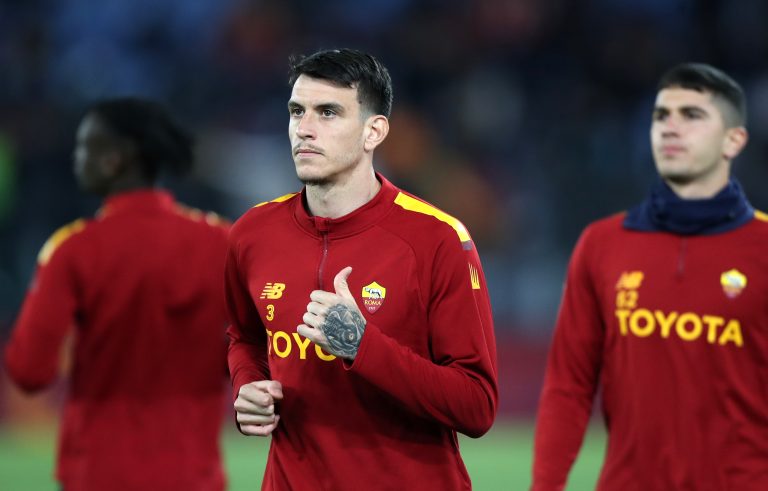 Ibañez célèbre la qualification d'AS Roma