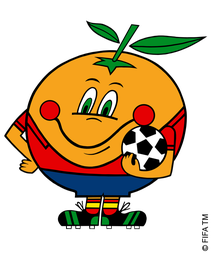 mascotte naranjito espagne 1982
