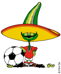 mascotte pique mexique 1986