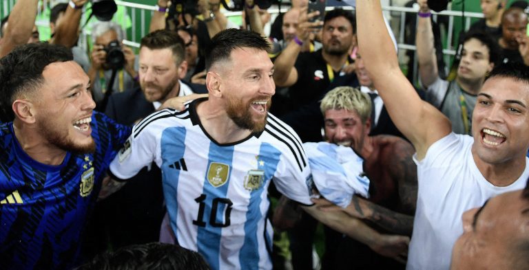 Messi Argentina Brasil