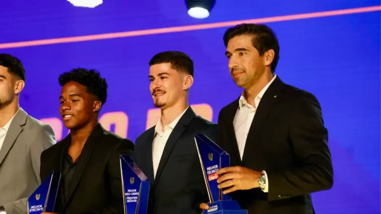 Abel Ferreira en la gala de los premios del Paulistão 2024