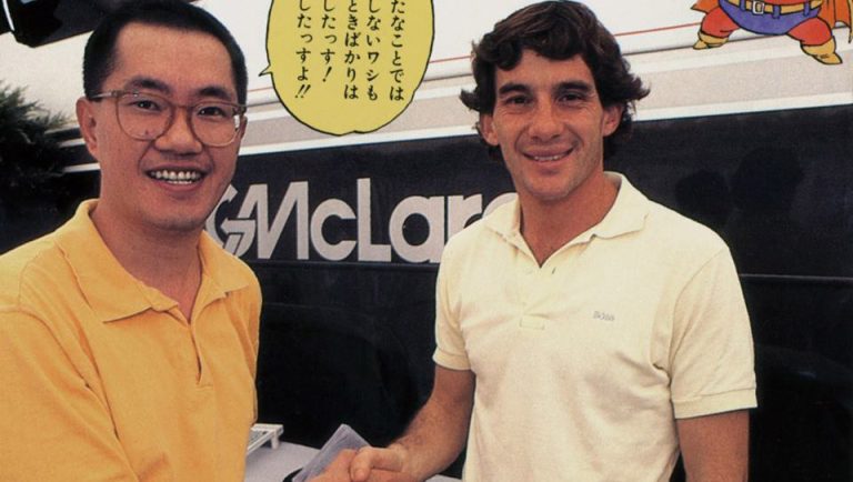 Akira Toriyama Ayrton Senna