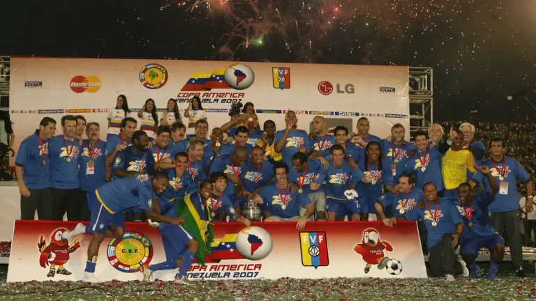 En 2007, en el Estadio Pachencho Romero, Brasil vapuleó a Argentina en la Final de la Copa América