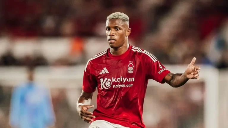 Danilo, futbolista brasileño del Nottingham Forest