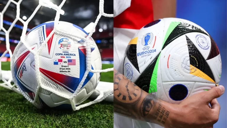 Los balones de la Copa América 2024 y la EURO 2024