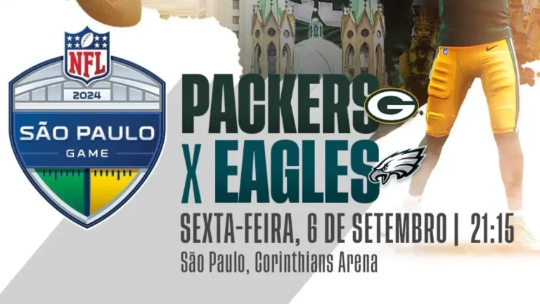 Green Bay Packers y Philadelphia Eagles disputarán un partido de la NFL en Brasil el próximo 6 de septiembre