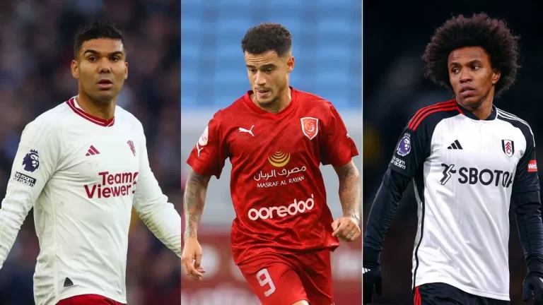 Casemiro, Coutinho y Willian, futbolistas brasileños podrían volver al Brasileirão en un futuro cercano