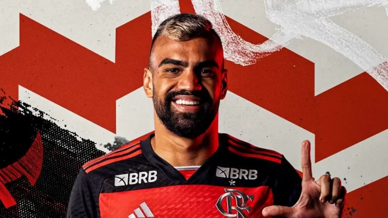 Fabrício Bruno, zaguero central brasileño del Flamengo