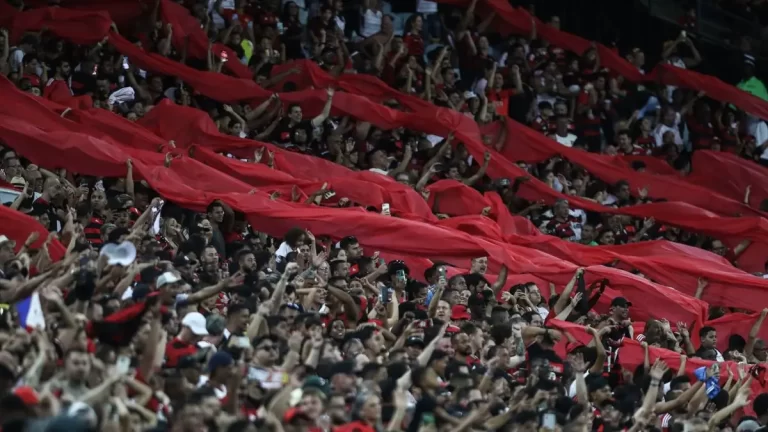 La afición del Flamengo en el Estadio Maracaná