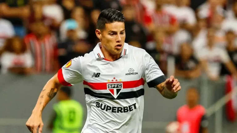 James Rodríguez, futbolista colombiano del São Paulo