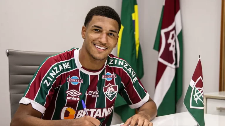 Kauã Elias, atacante del Fluminense que interesa en Europa