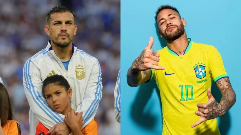 Leandro Paredes sueña con ver a Neymar vistiendo la camiseta de la Selección Argentina