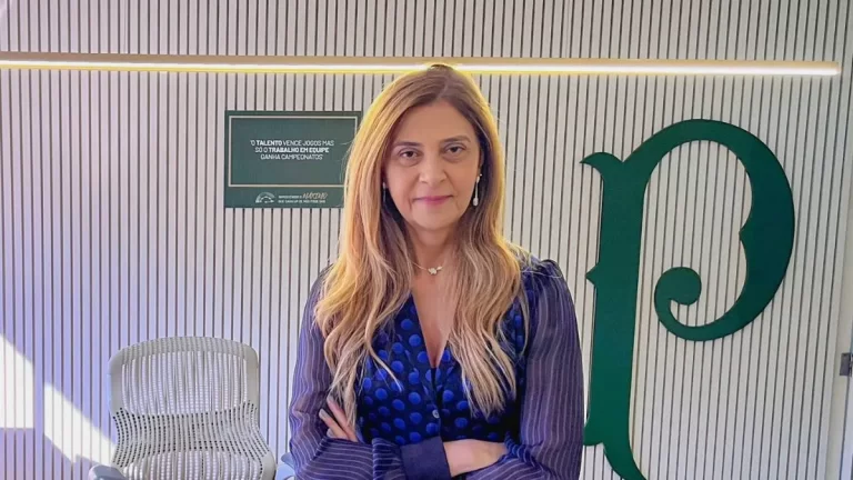 Leila Pereira, presidenta del Palmeiras