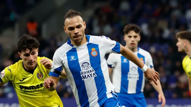 Martin Braithwaite, máximo goleador del RCD Espanyol durante la temporada 2023/24