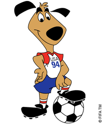 mascota striker EUA 1994