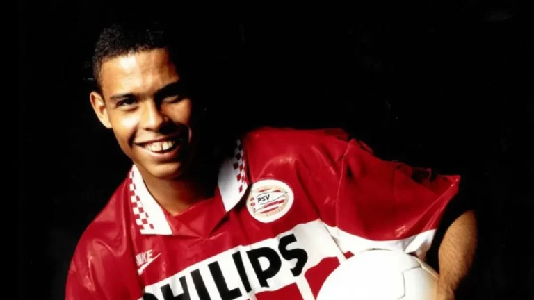 Ronaldo Nazário en su etapa como jugador del PSV Eindhoven