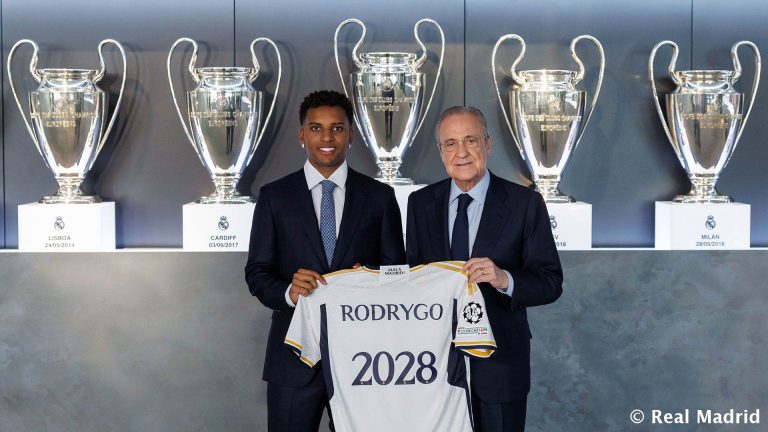 Rodrygo extiende su contrato en el Real Madrid