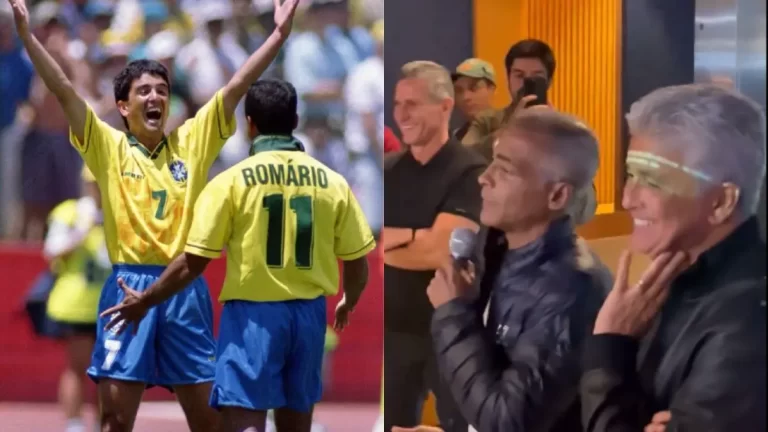 Bebeto y Romário se reconciliaron tras su larga y duradera pelea por temas políticos y personales