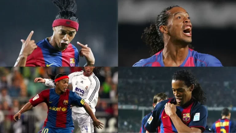 Ronaldinho Gaúcho, autor de incontables goles legendarios con el FC Barcelona