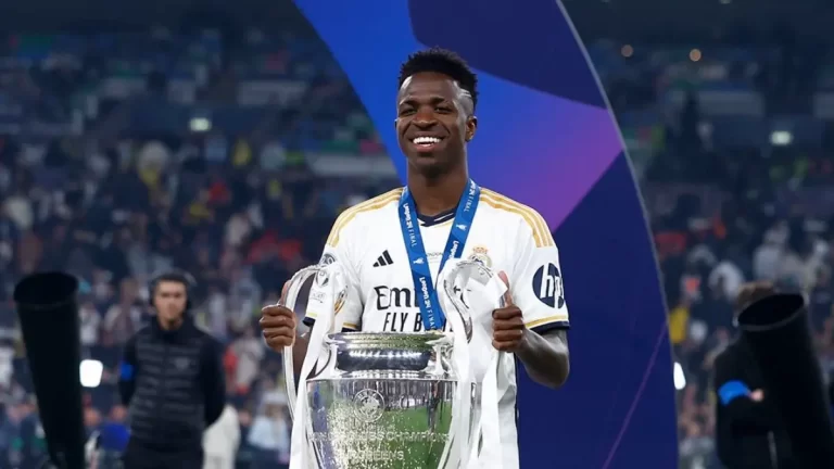 Vinicius Jr., Jugador de la Temporada de la UCL 23/24 y presente en el XI ideal de la competición