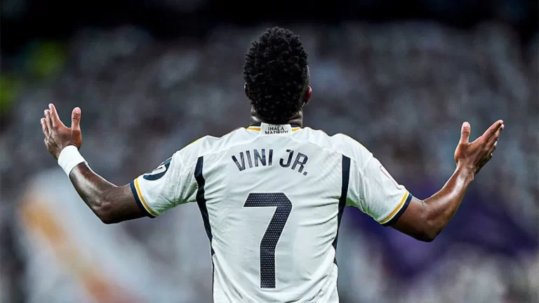 Vinicius Jr., astro brasileño del Real Madrid